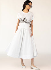 White Bloom Dress