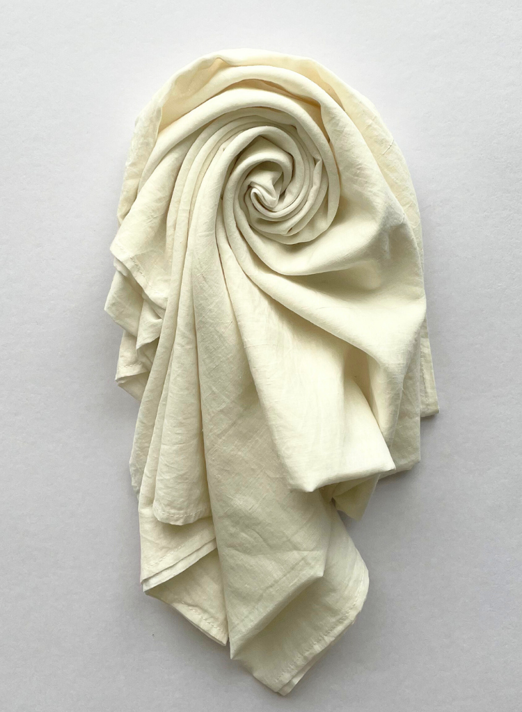 White Cotton Scarf