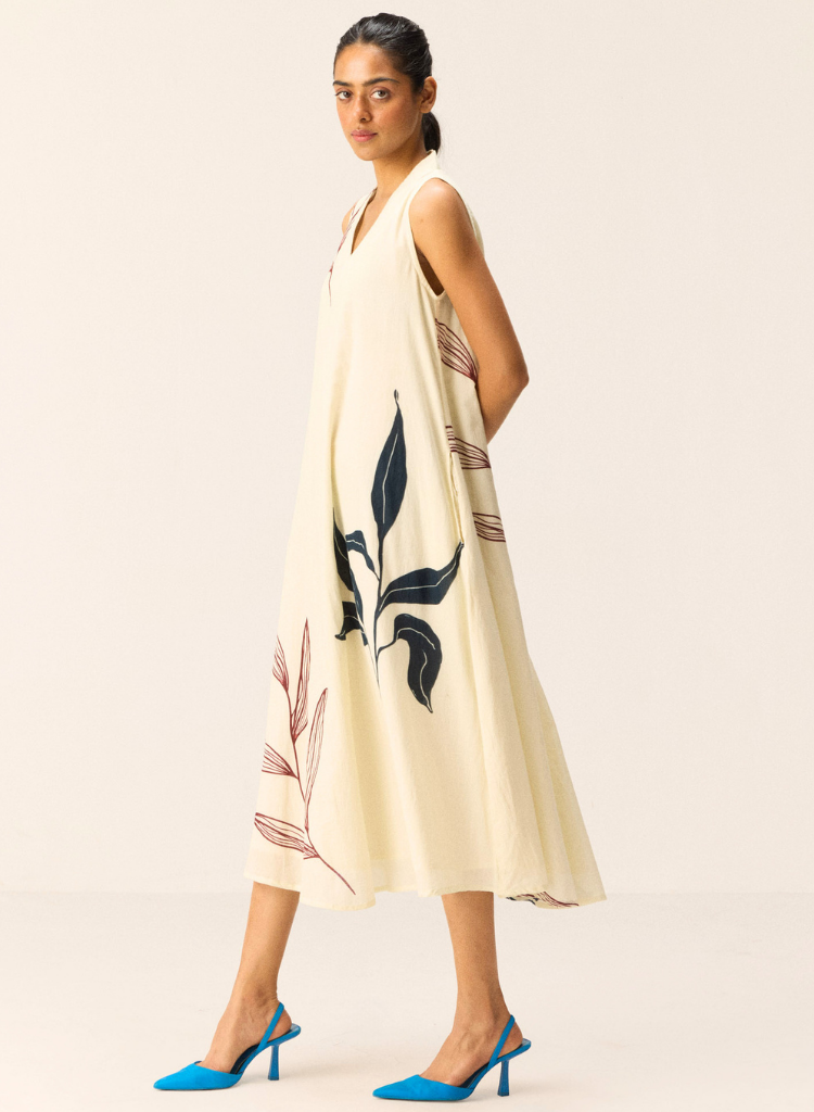 White Magnolia Dress