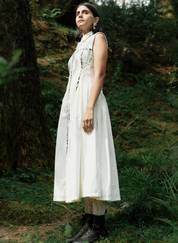 White Orbit Dress