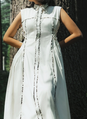 White Orbit Dress
