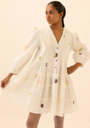 White Salt Dress
