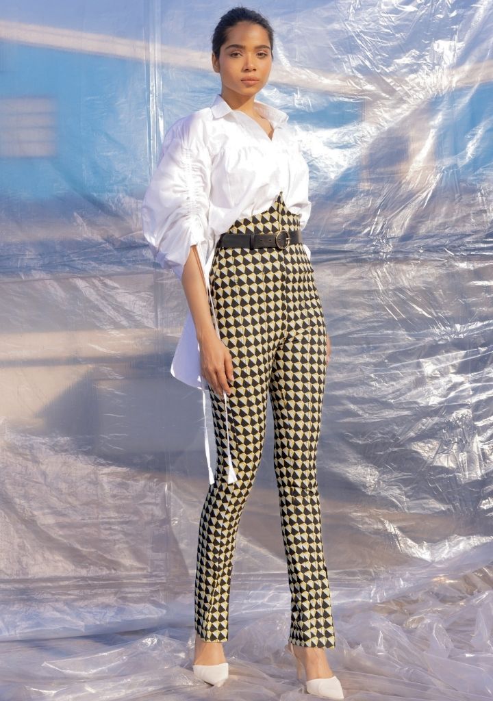 White String Shirt Top