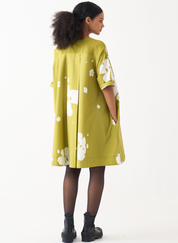 Wide Hem Floral Dress