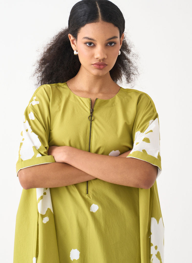 Wide Hem Floral Dress