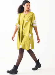 Wide Hem Floral Dress