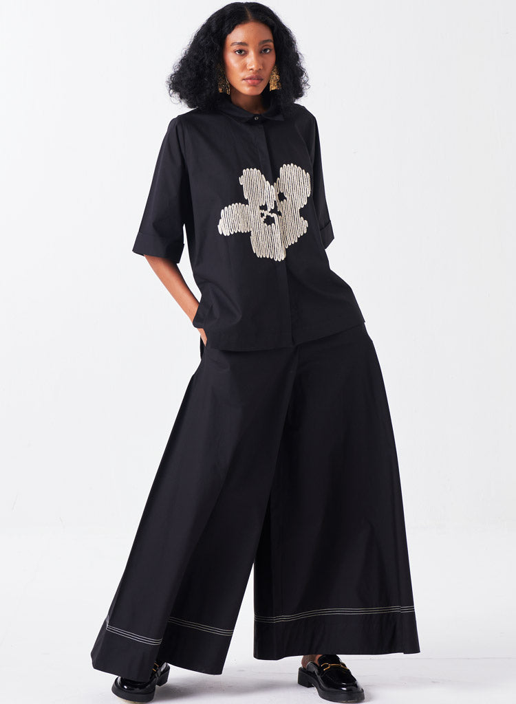 Wide Leg Broad Bottoms