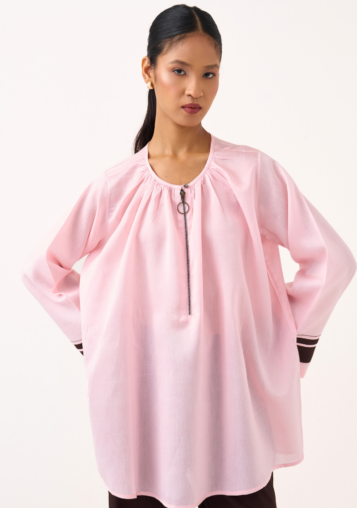 Wide Sleeve Top Set