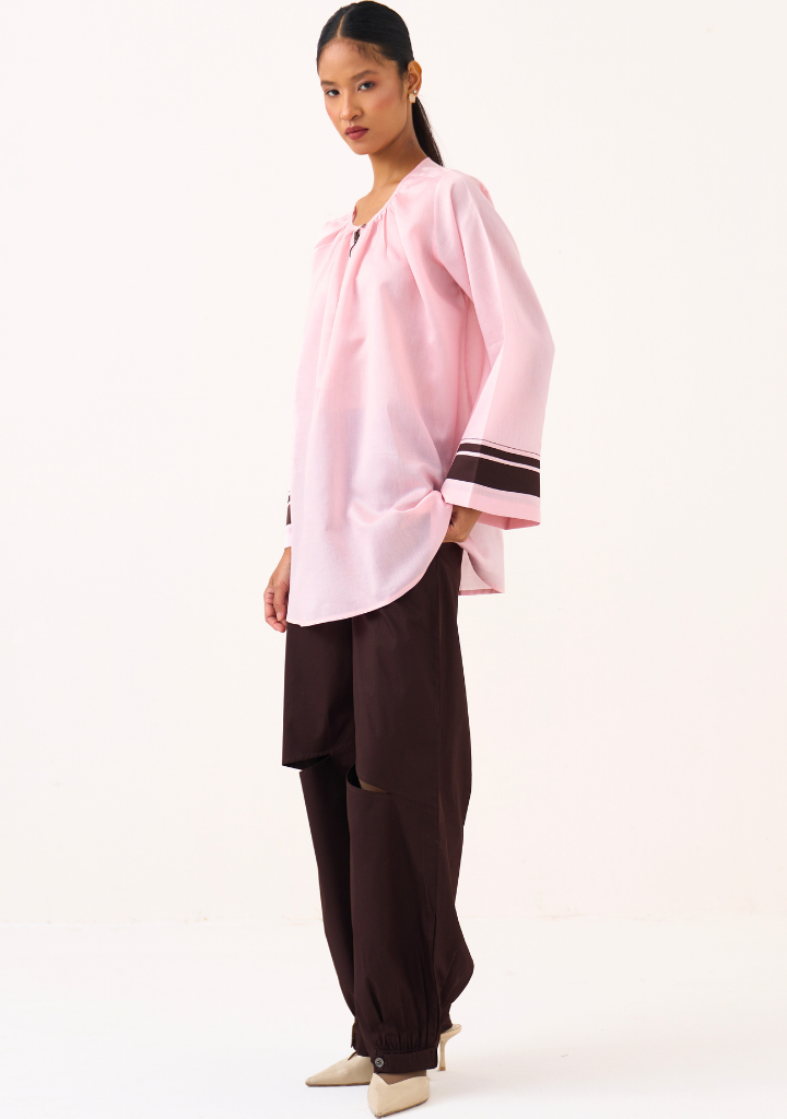 Wide Sleeve Top Set
