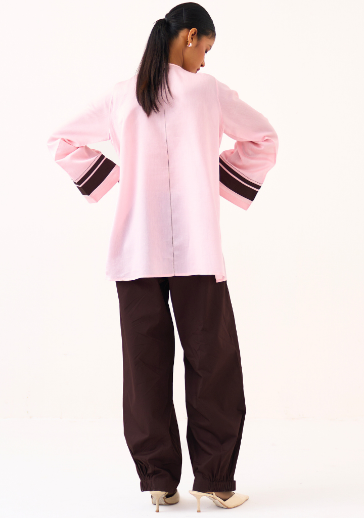 Wide Sleeve Top Set