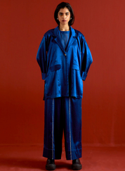 Wide Sleeve Jacket Set