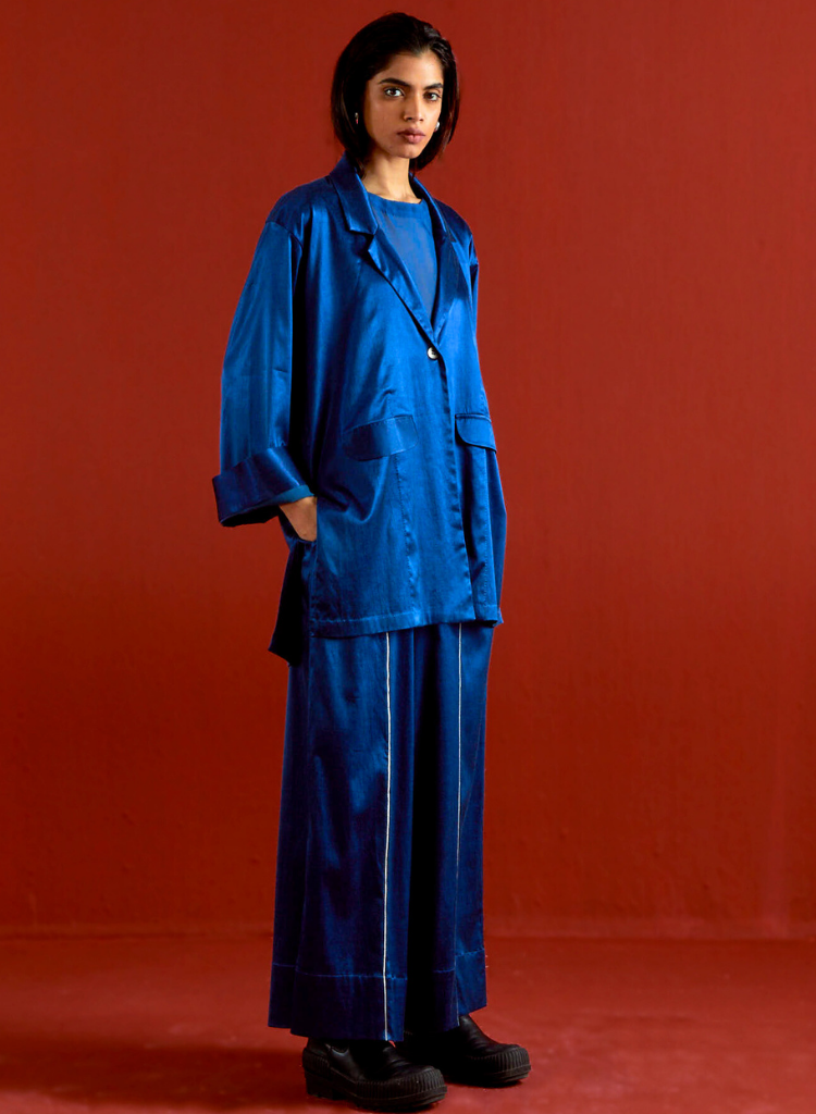 Wide Sleeve Jacket Set