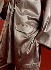 Wide Sleeve Jacket Set