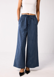 Wide Leg Drawstring Pants