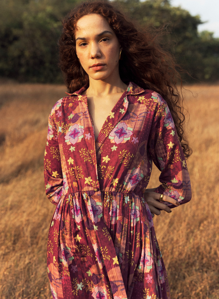 Wild Grace Wrap Dress