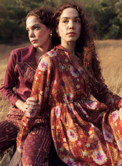 Wild Grace Wrap Dress