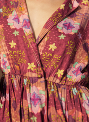 Wild Grace Wrap Dress