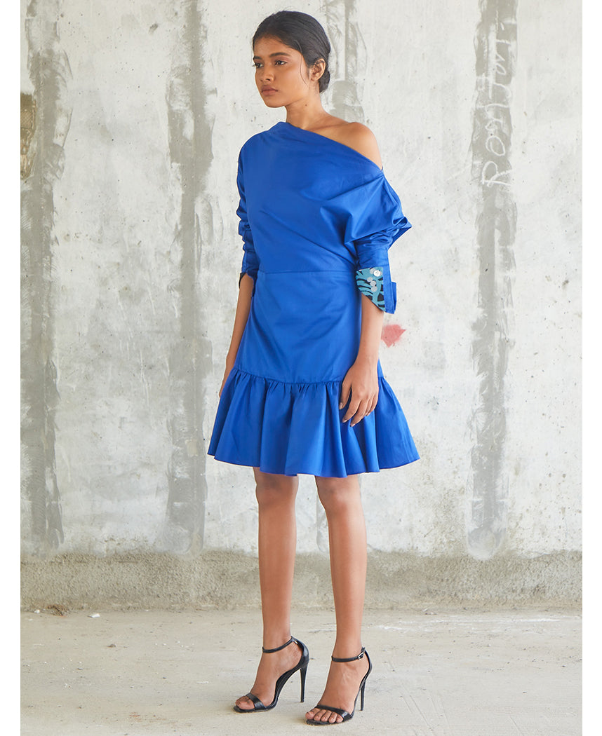 Windowleaf Sleeve Dress