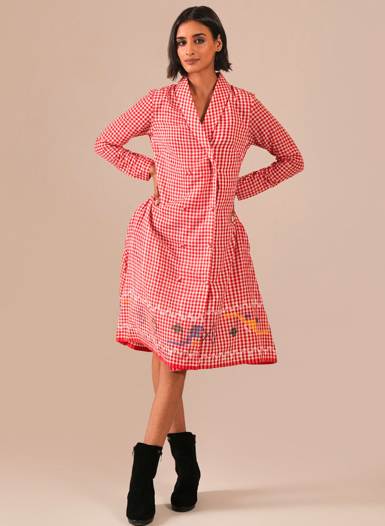 Woven Whismy Dress