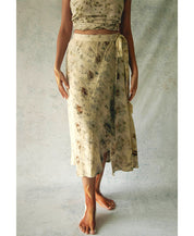 Wrap Midi Skirt Set