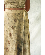 Wrap Midi Skirt Set