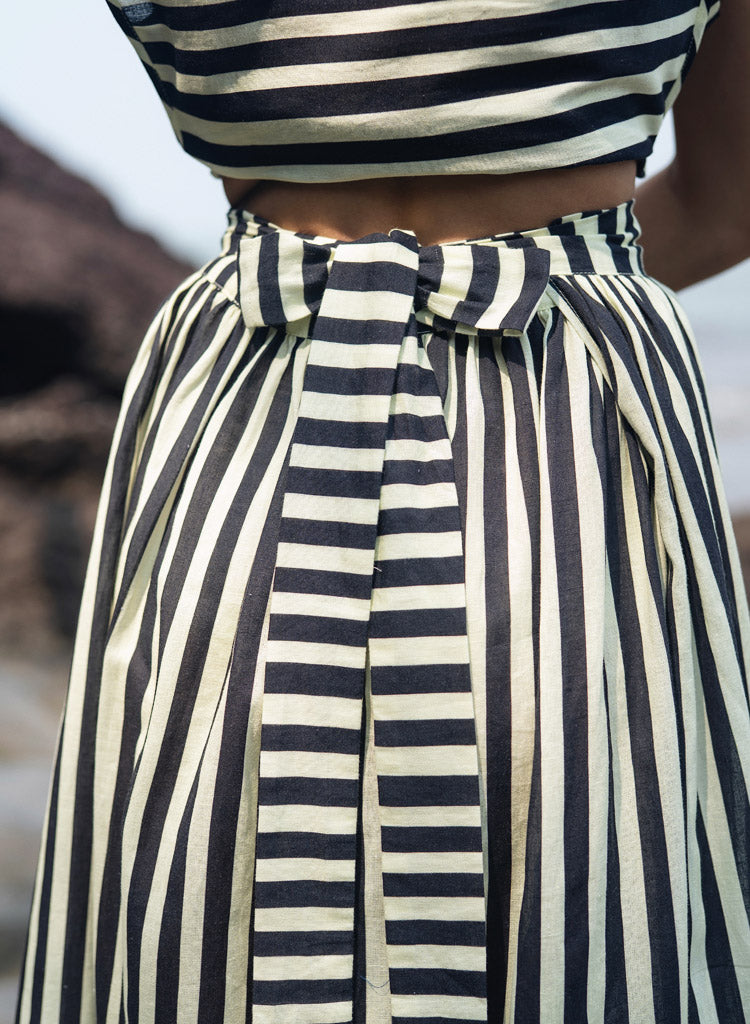 Wrap Skirt Set