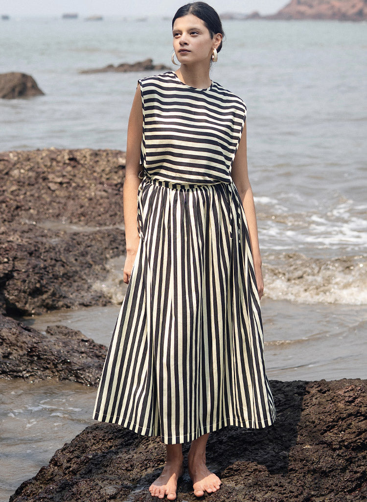 Wrap Skirt Set