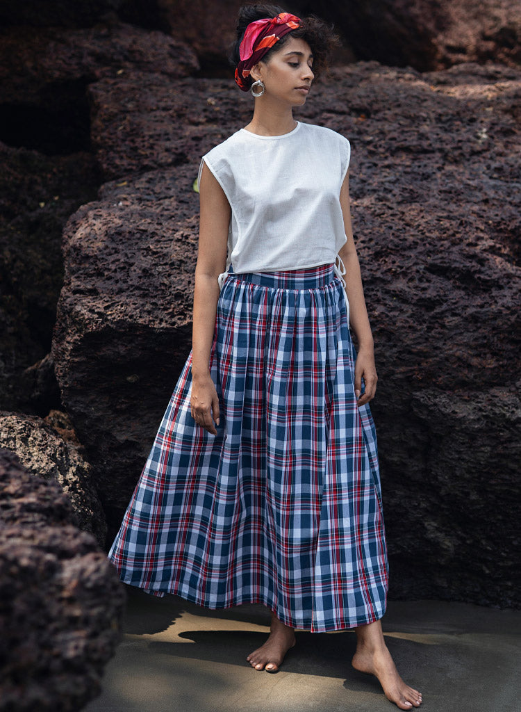 Wrap Skirt Set