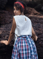 Wrap Skirt Set