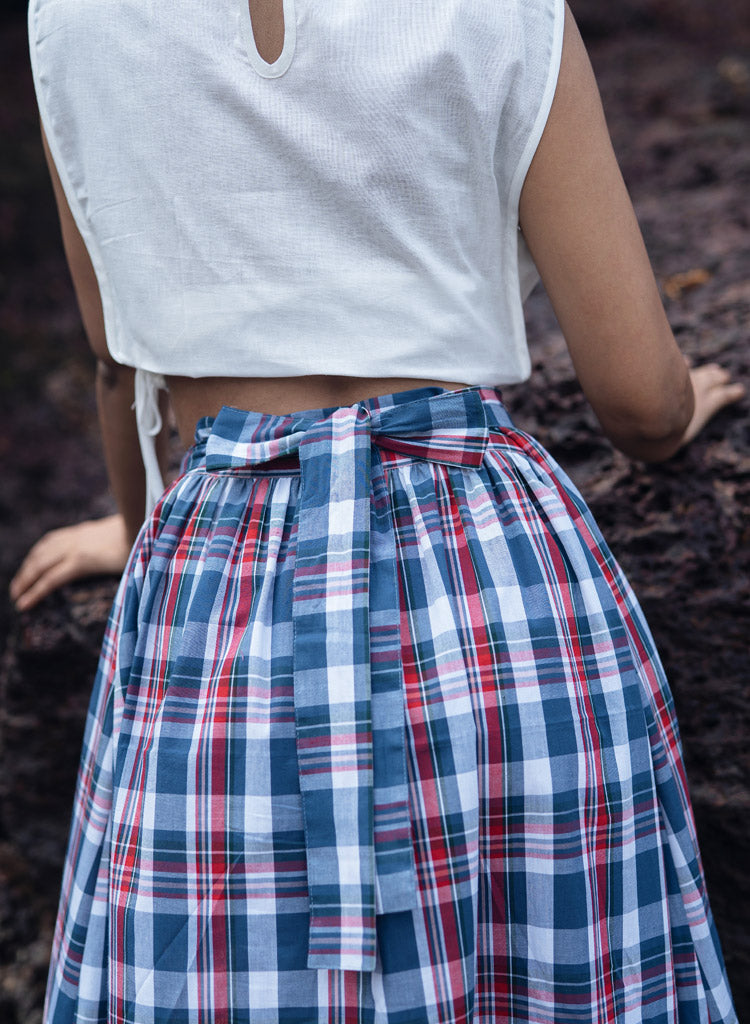 Wrap Skirt Set