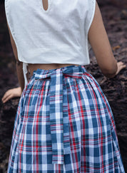 Wrap Skirt Set