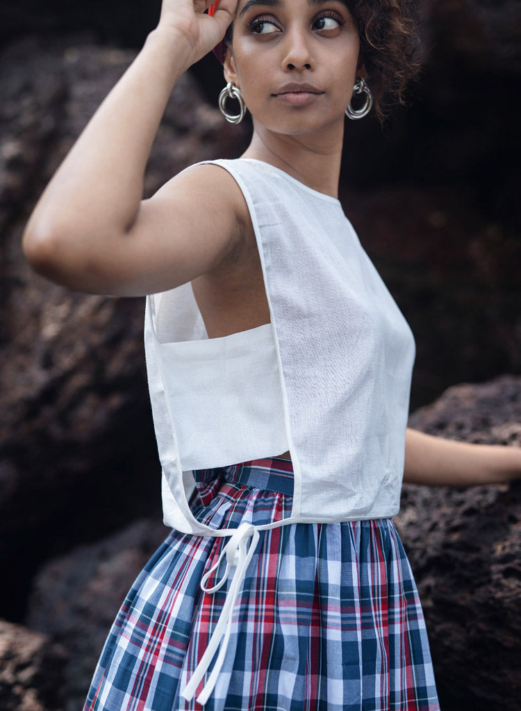 Wrap Skirt Set