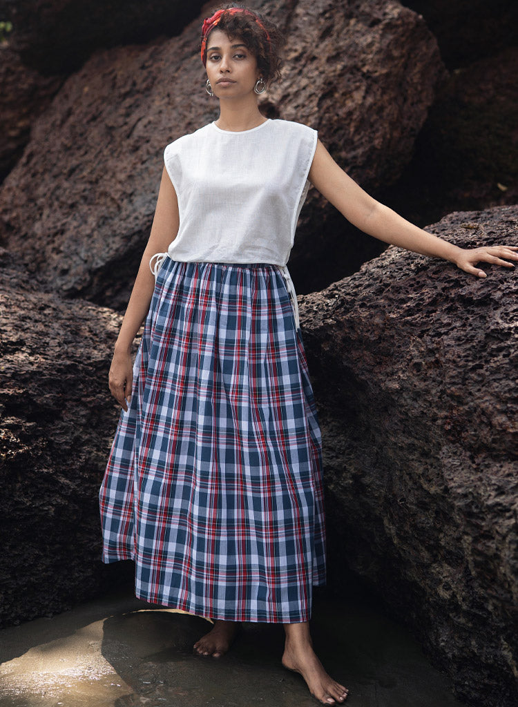 Wrap Skirt Set