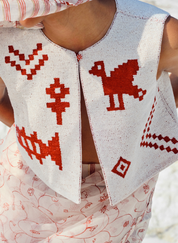 Wuna Beaded Vest