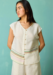 Xora Cap Sleeve Top