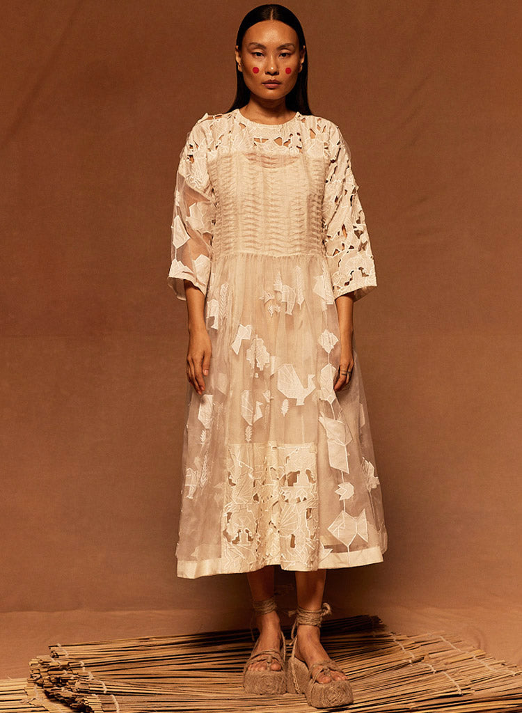 Yamada Patchwork Dress