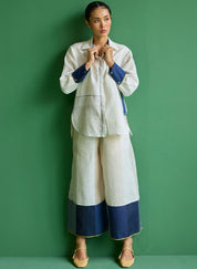 Yang Colour Blocked Shirt