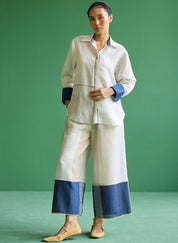 Yang Colour Blocked Shirt