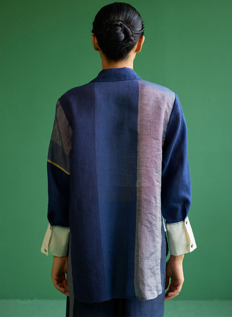 Yang Colour Blocked Shirt