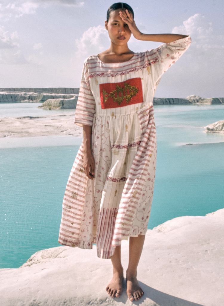 Yati Patch Dress