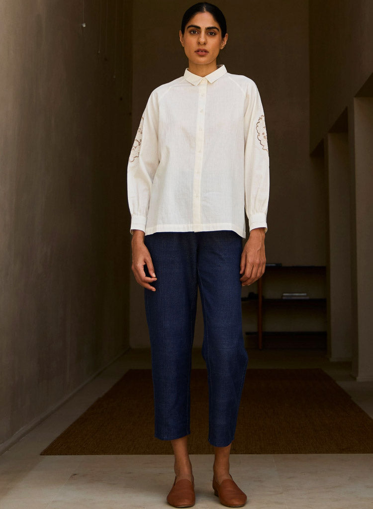 Yeji  Embroidered Shirt