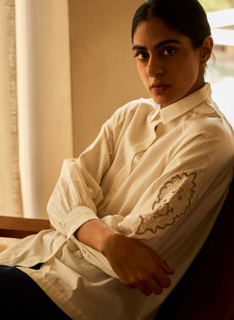 Yeji  Embroidered Shirt