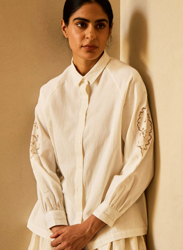 Yeji  Embroidered Shirt