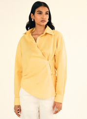 Yellow Linen Shirt