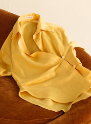 Yellow Linen Shirt