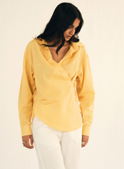 Yellow Linen Shirt