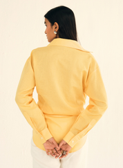Yellow Linen Shirt