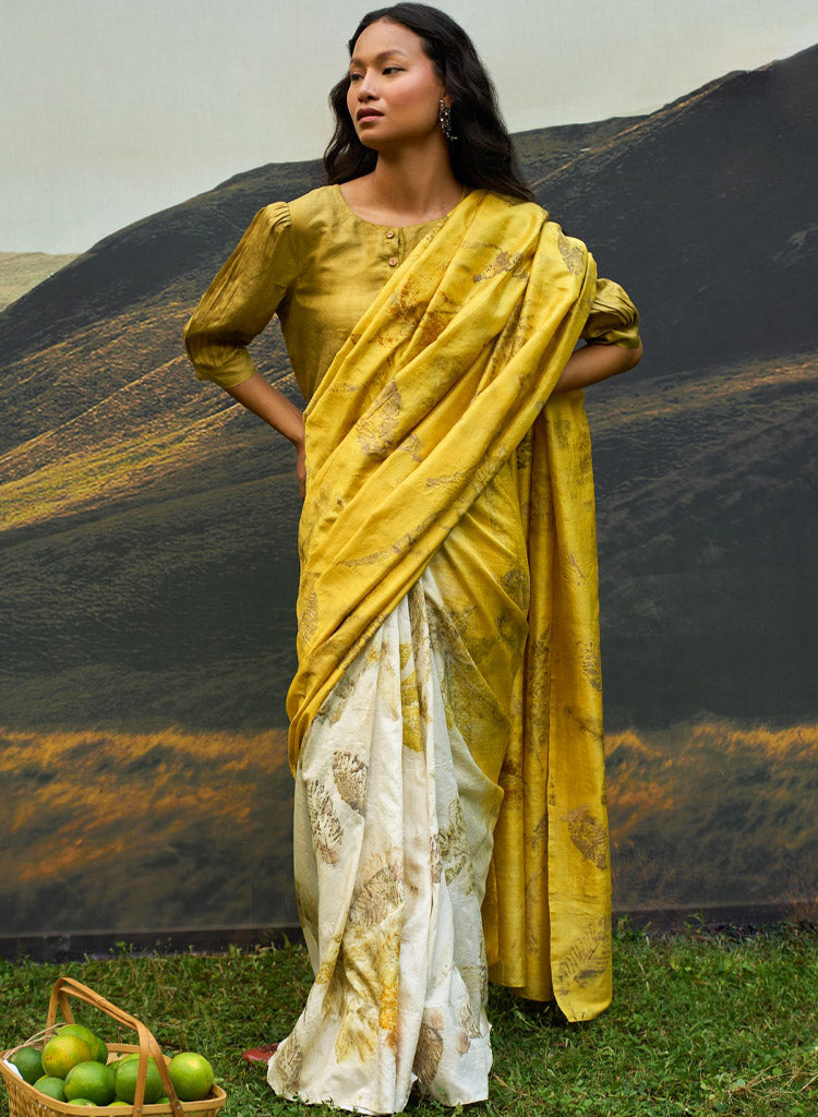 Yellow Saree