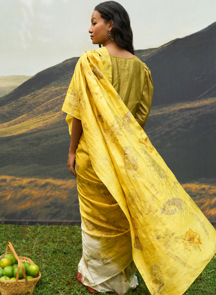 Yellow Saree
