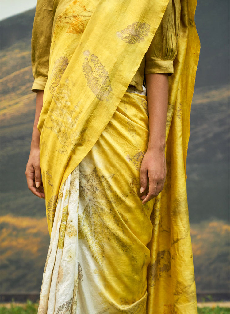 Yellow Saree